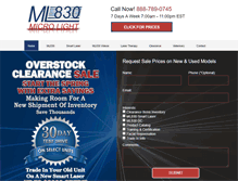 Tablet Screenshot of ml830laser.com